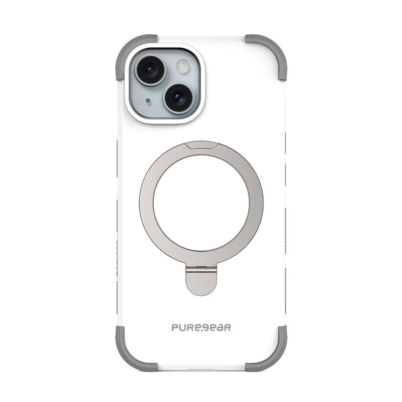 כיסוי PureGear DualTek kik Magsafe iph15 White