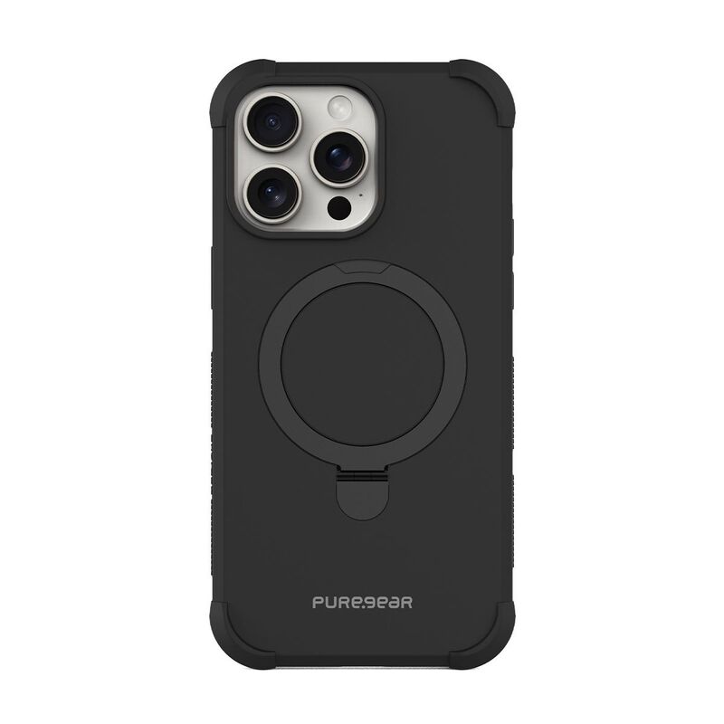 כיסוי PureGear DualTek kik Magsafe iph15P Black