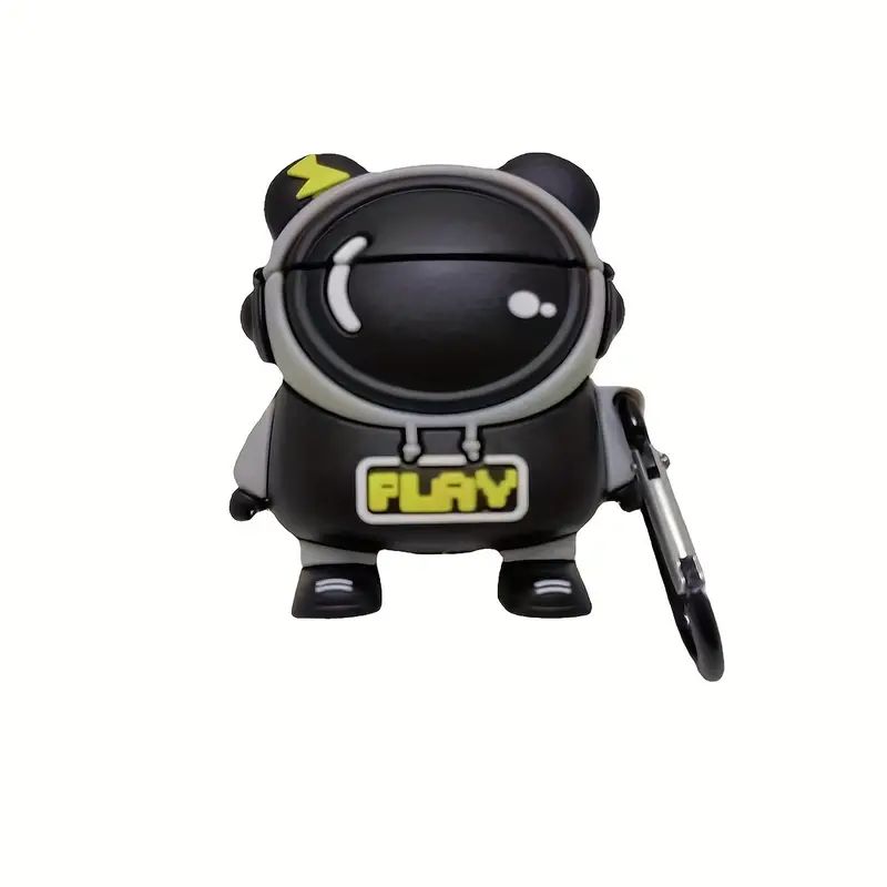 מגן AirPods2 Black play Astronaut