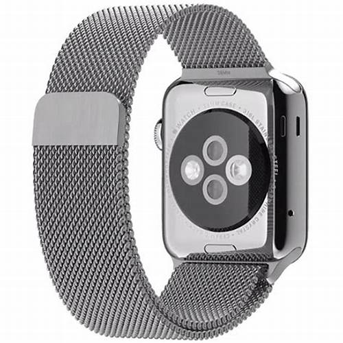 Magnet Metal Watch Strap 42-49 Silver
