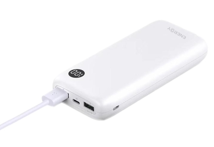 סוללת גיבוי 20000mah לבן