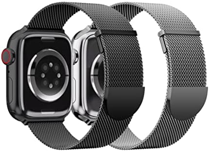 Magnet Metal Watch Strap 42-49 BLACK
