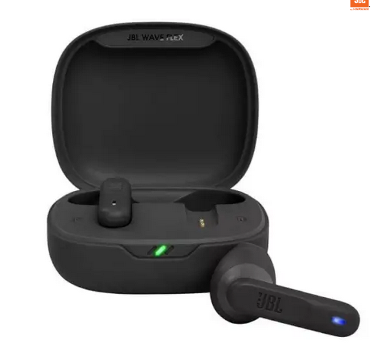 אוזניות אלחוטיות JBL WAVE FLEX BLACK