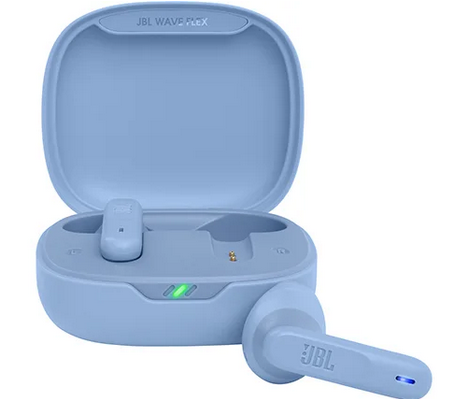 אוזניות אלחוטיות JBL WAVE FLEX BLUE