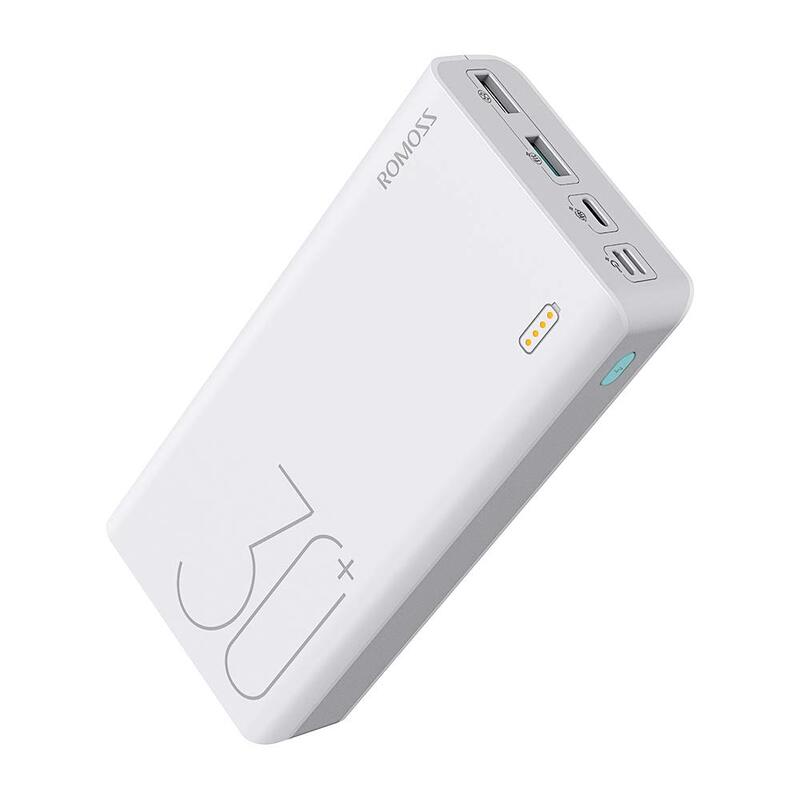 סוללת גיבוי 30000mah לבן