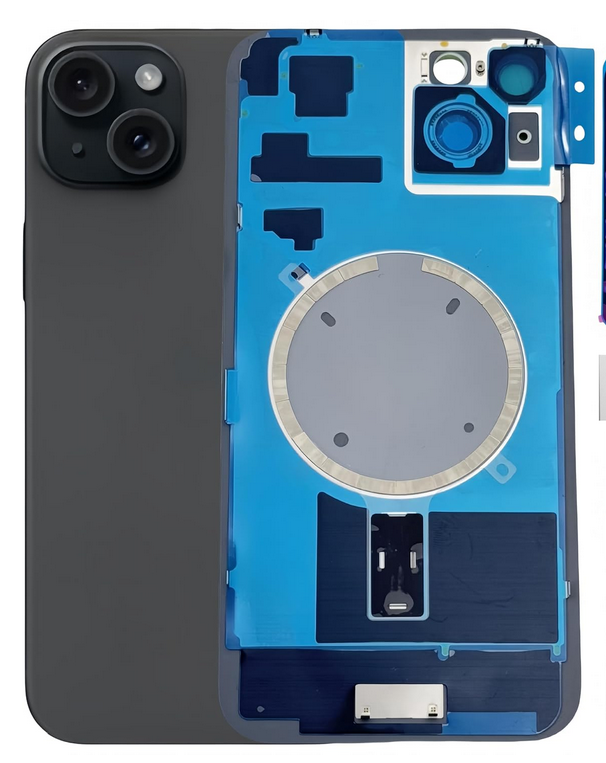 גב איפון 15Plus שחור מקורי