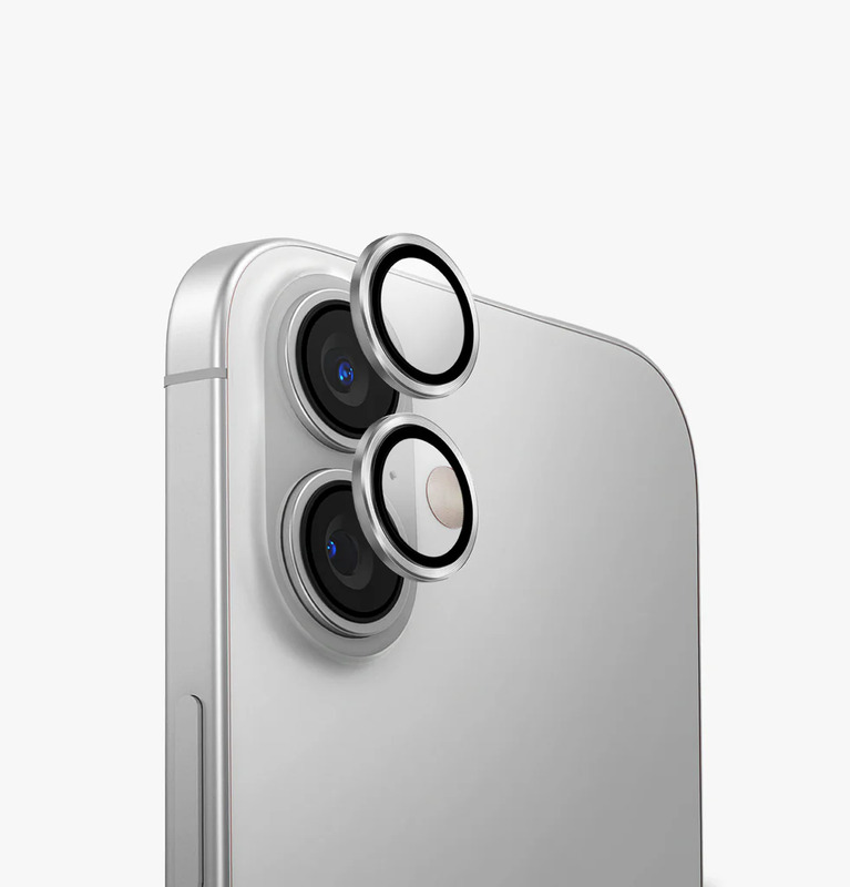 מגן זכוכית לעדשות מצלמה 16-16Plus Silver