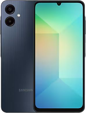 black Samsung Galaxy A06 SM-A065F/DS 128GB 4GB