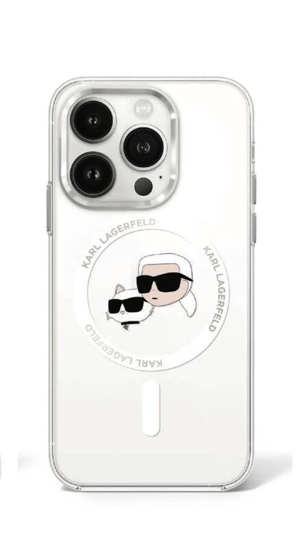 מגן IPH 16 KARL&Choupette Magesafe White